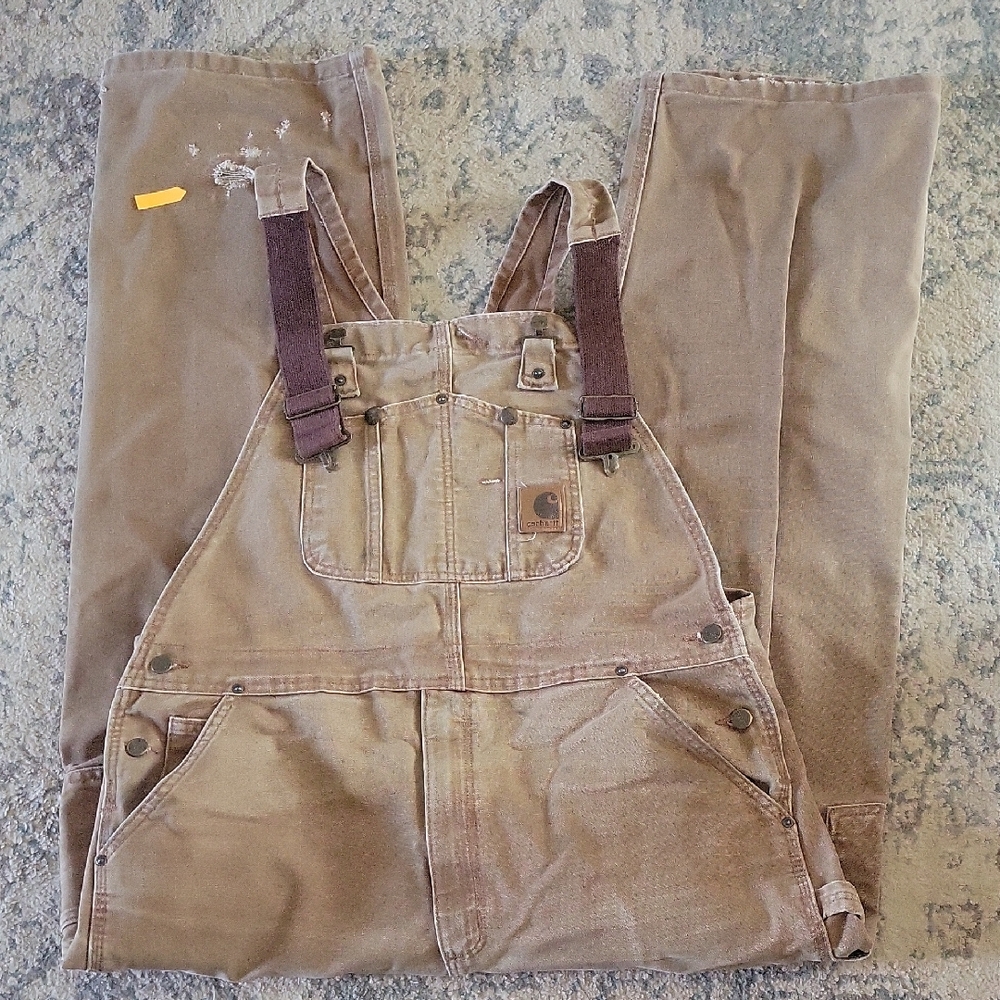 Carhartt Brown Overalls and Jeans 40x32